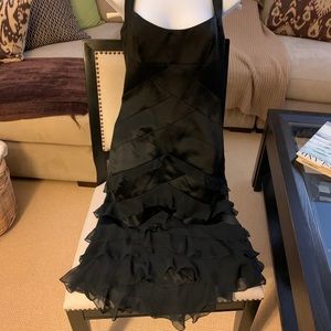 Black cocktail dress